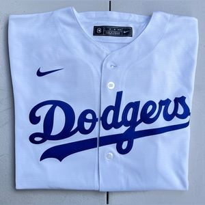 Kids Nike Los Angeles Dodgers White Jersey